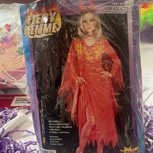 Fire feminine Halloween Costume